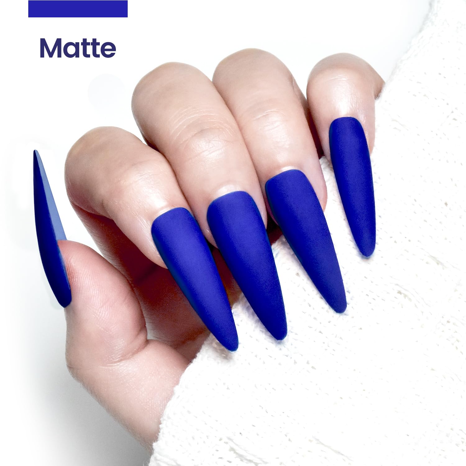 JODSONE 10ml Gel Polish Dark Blue Gel Polish Nail Soak Off U V LED Nail Lamp Art Manicure Salon DIY Home Solid Color Gel Gift for Women Girls - Image 5