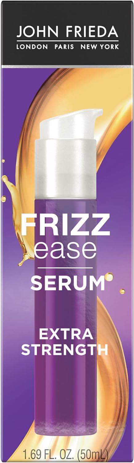 John Frieda Frizz Ease Extra Strength Serum and Nourishment Conditioner Set 1.69oz 8oz - Image 2
