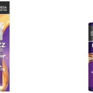 John Frieda Anti-Frizz Hair Care, Frizz Ease Extra Strength Hair Serum and Daily Nourishment Leave-in Conditioner, 1.69 fl oz and 8 fl oz