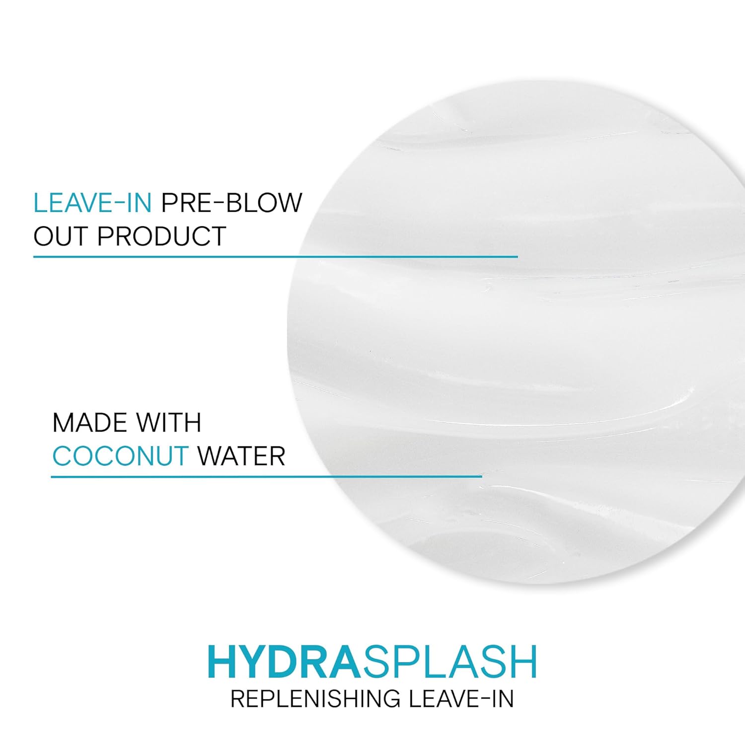 Joico HydraSplash Replenishing Leave-In | For Fine, Medium, Dry Hair | Boost Shine & Softness | Tame Frizz & Hydrate | With Sea Kelp & Coconut Water | 3.38 Fl Oz - Image 4