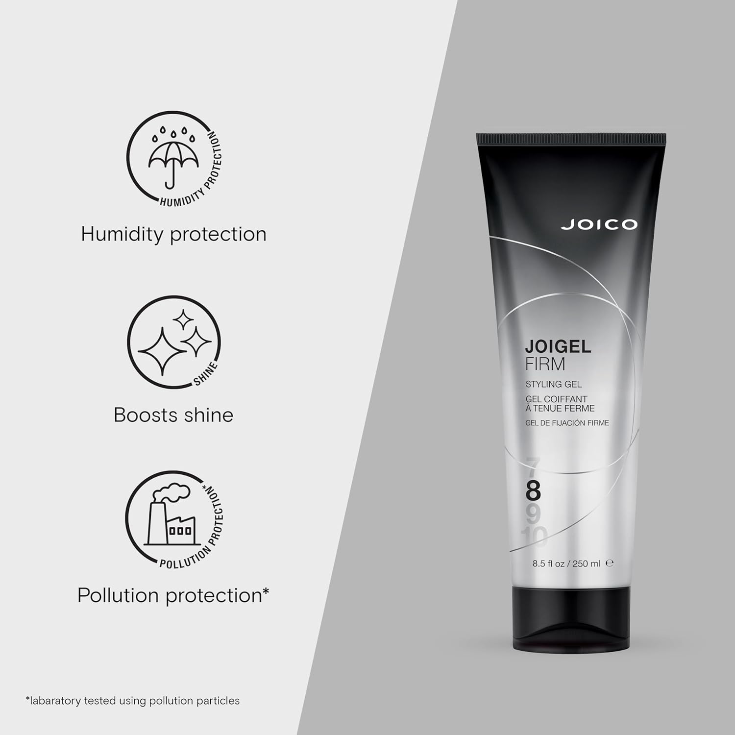 Joico JoiGel Styling Gel | For Most Hair Types | Add Body and Volume | Lock In Moisture & Boost Shine | Thermal Heat & Humidity Protection | Protect Against Pollution - Image 2