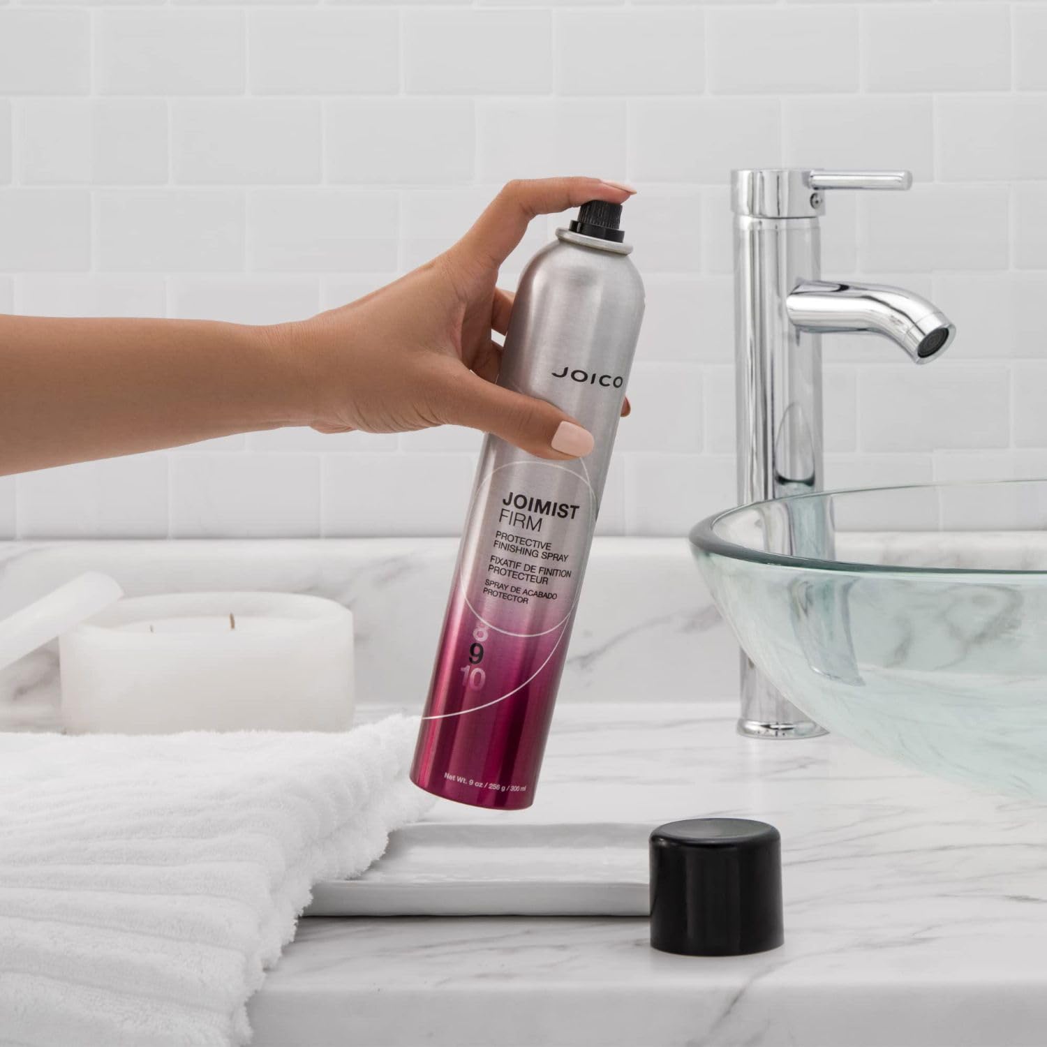 Joico JoiMist Protective Finishing Spray | For Most Hair Types | Protect Against Heat & Humidity | Eliminate Static & Frizz | Protect Against Pollution & Harmful UV | Paraben & Sulfate Free - Image 4