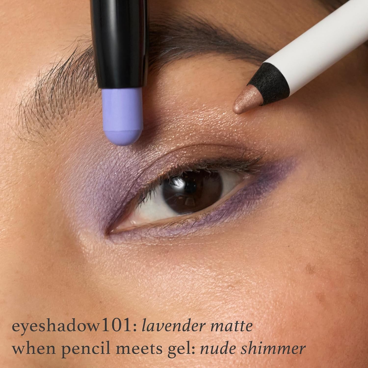 Julep Eyeshadow 101 Cream-to-Powder Waterproof Shadow Stick – Lavender Matte – Long-Lasting, Crease-Proof, Light Purple Matte Cream Eyeshadow with Built-in Smudger - Image 7