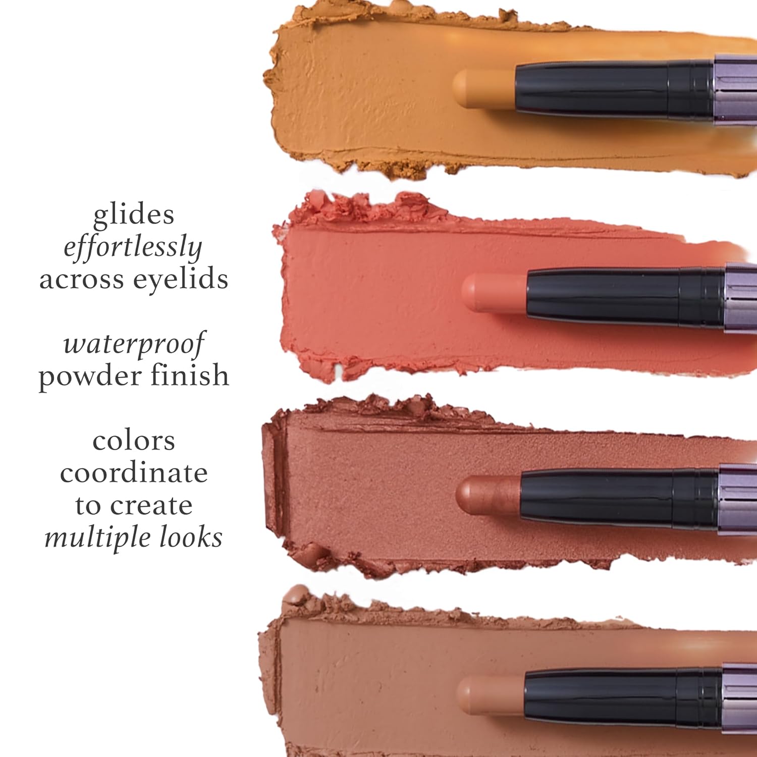 Julep Eyeshadow 101 Crème-to-Powder Waterproof Eyeshadow Stick – Mocha Matte – Long-Lasting, Crease-Proof, Rich Brown Matte Eyeshadow with Built-in Smudger - Image 8