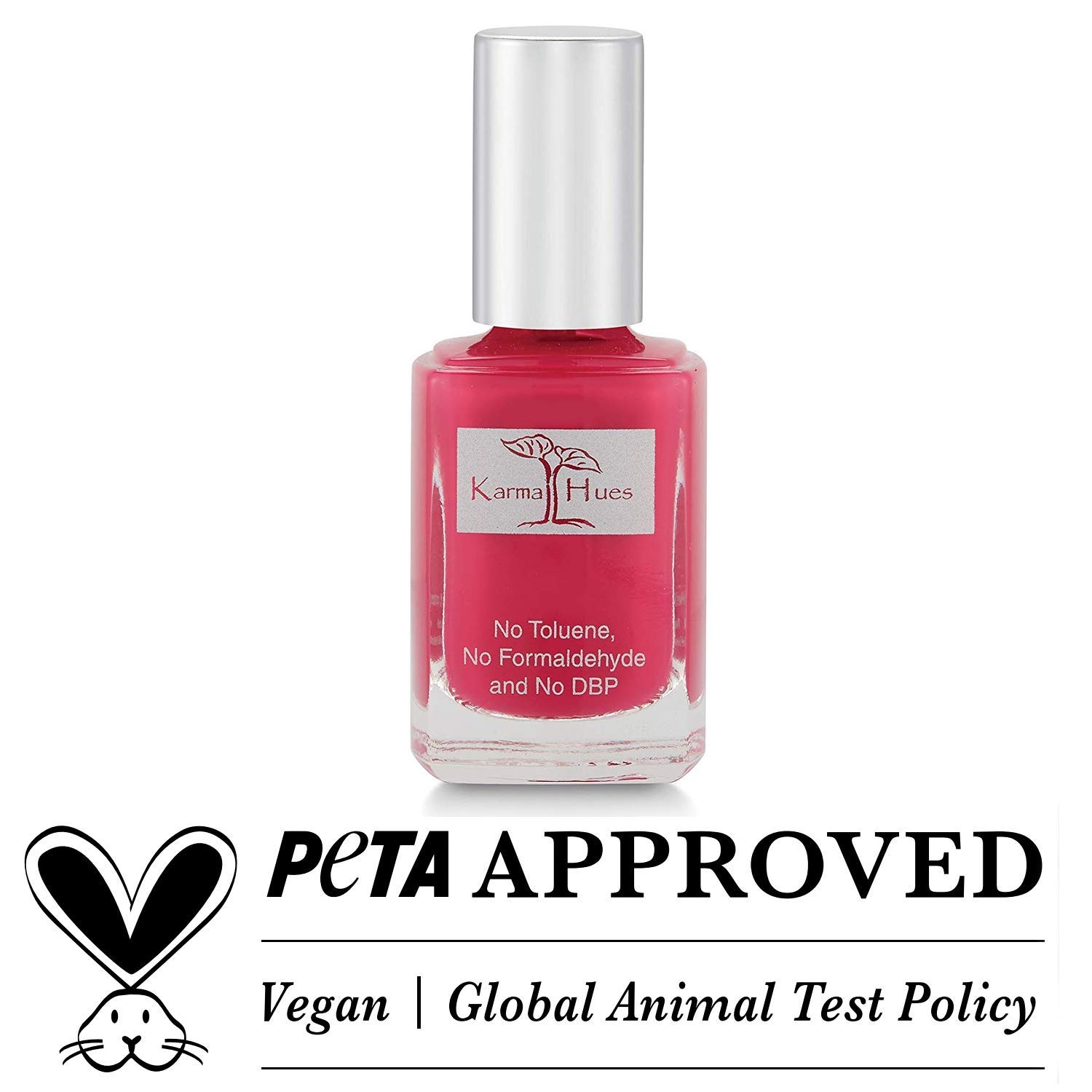 Karma Organic Natural Nail Polish-Non-Toxic Nail Art, Vegan and Cruelty-Free Nail Paint (Farmer's Market Berries) - Image 3