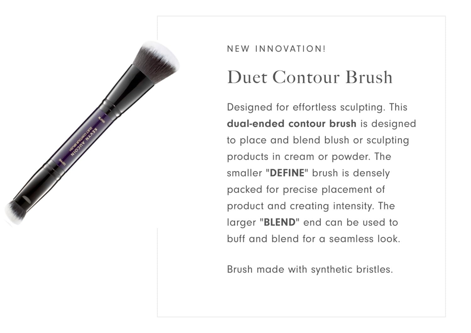 Kevyn Aucoin Women's The Duet Contour Brush - Image 2
