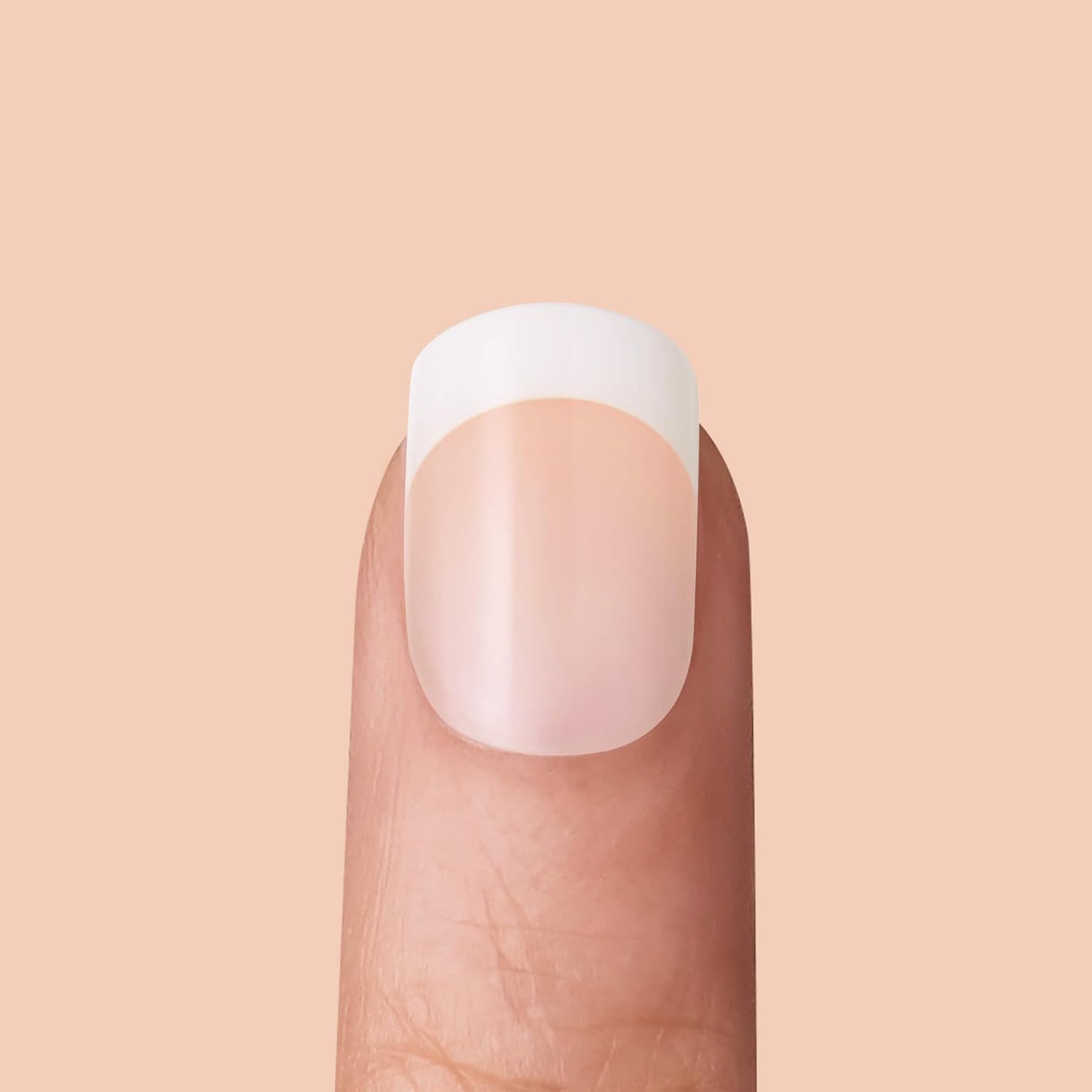 KISS Salon Acrylic, Press-On Nails, Nail glue included, 'Power Play', Pink, Real Short Size, Squoval Shape, Includes 28 Nails, 2g glue, 1 Manicure Stick, 1 Mini File - Image 6