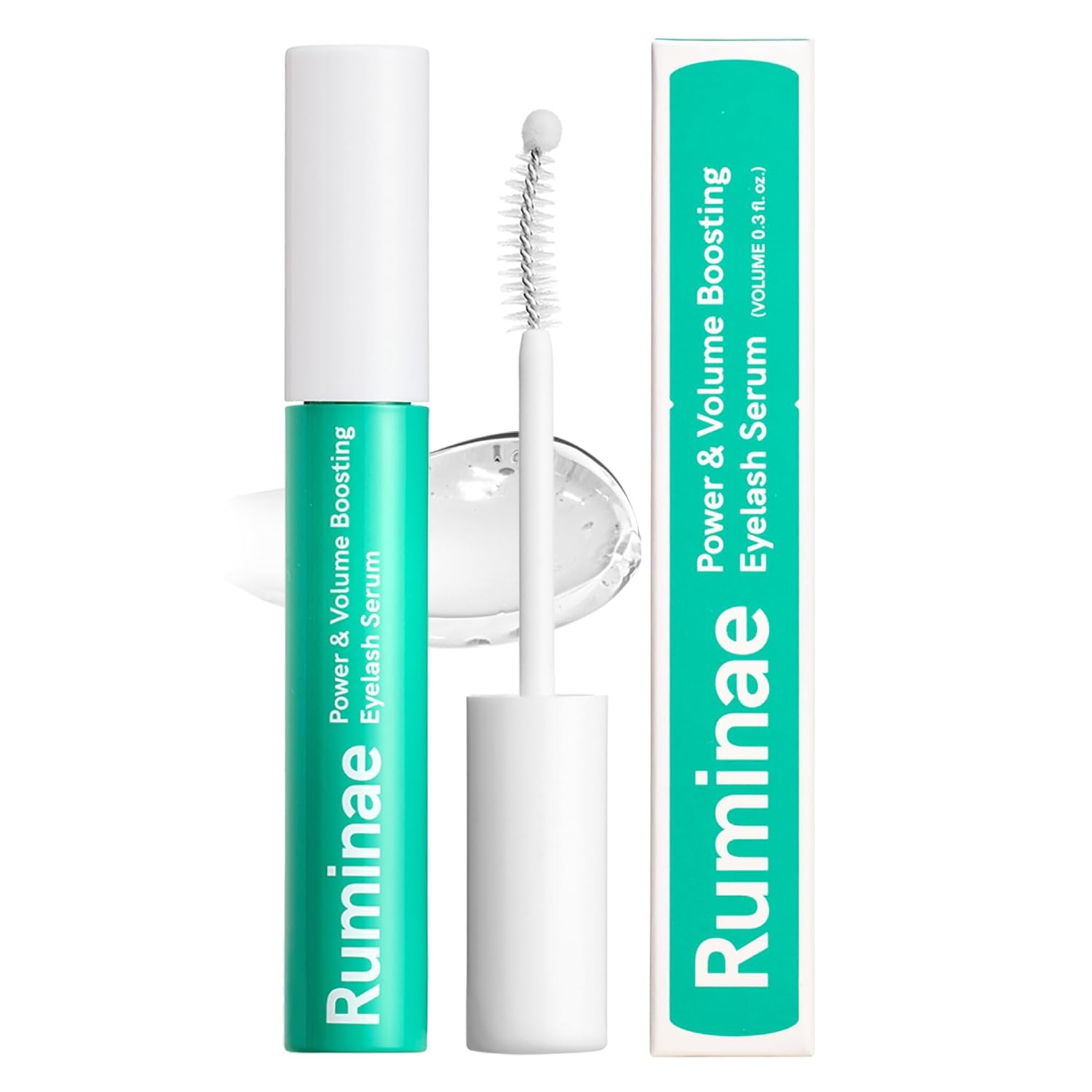 Korean Eyelash Growth Serum | Hyaluronic Acid, Biotin, Centella, Peptides | Nourishes & Strengthens Lashes | Vegan Prostaglandin Free & Non Irritating | 0.3 fl oz