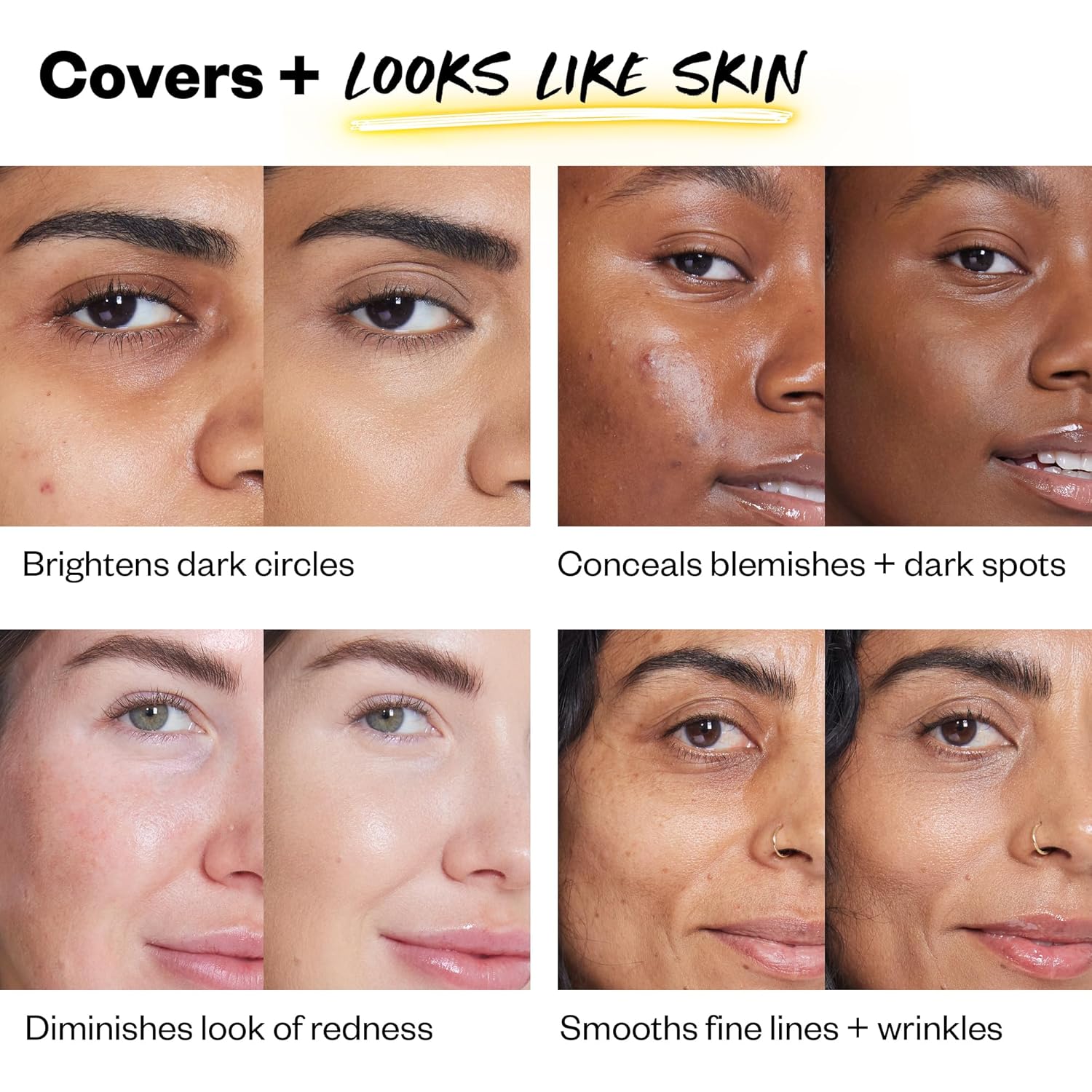 Kosas Mini Revealer Concealer - Medium Coverage Makeup, Conceals Dark Circles Under Eyes, Dark Spots and Blemishes (Tone 03) - Image 5
