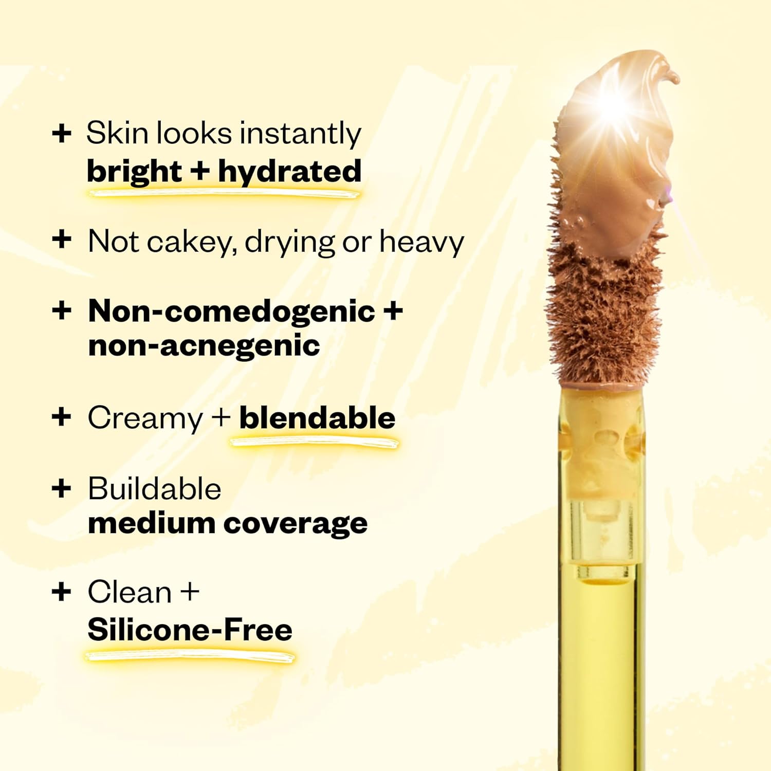 Kosas Mini Revealer Concealer - Medium Coverage Makeup, Conceals Dark Circles Under Eyes, Dark Spots and Blemishes (Tone 03) - Image 7