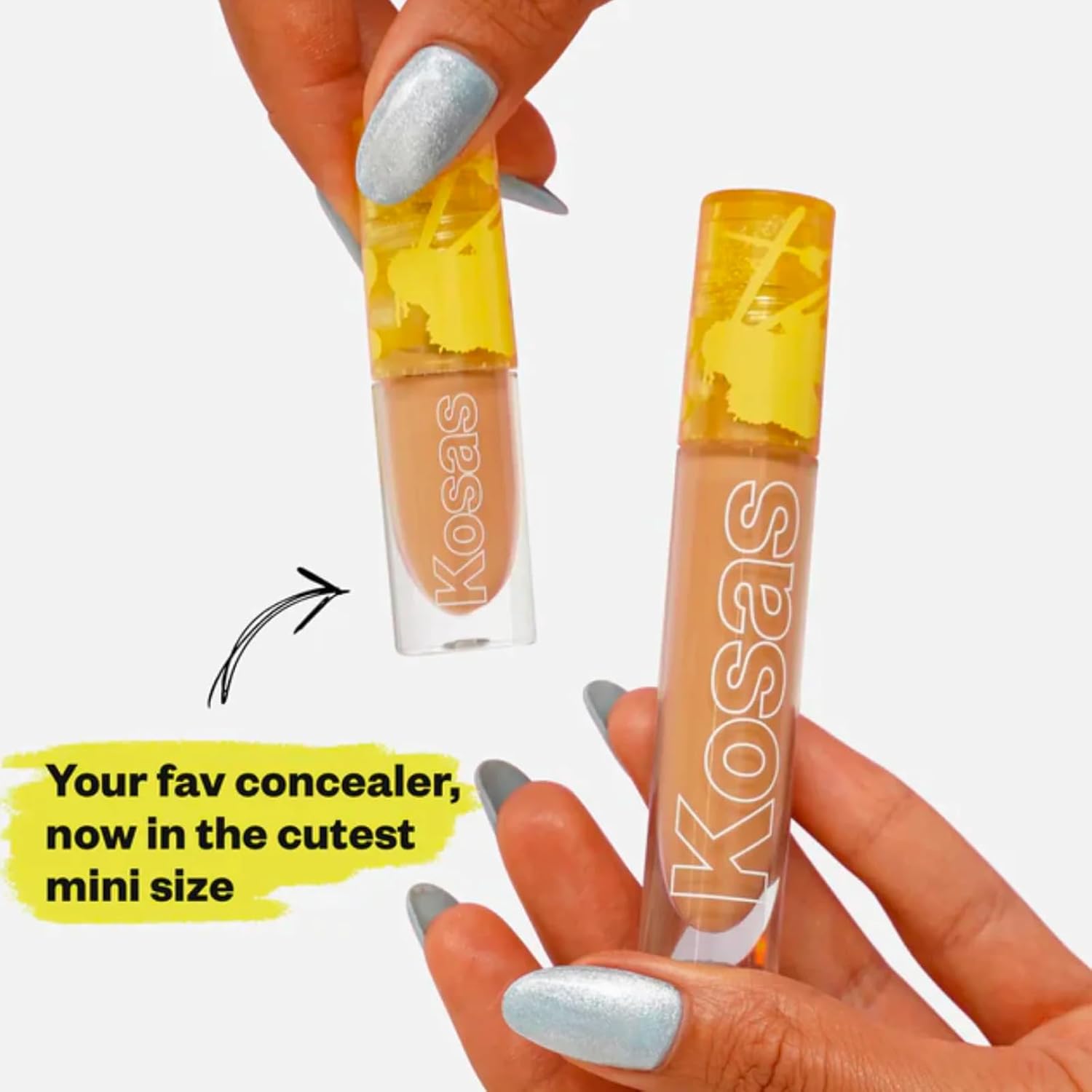 Kosas Mini Revealer Concealer - Medium Coverage Makeup, Conceals Dark Circles Under Eyes, Dark Spots and Blemishes (Tone 03) - Image 4