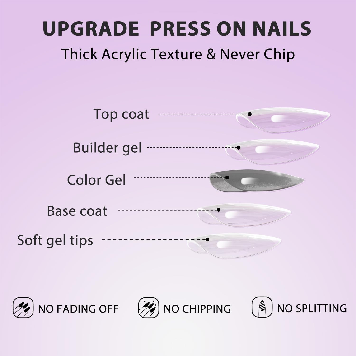 KQueenest Royal Blue Press on Nails Short Almond - 30 Pcs Saphire Blue Fake Nails Press ons, Vibrant Bright Soft Gel Stick on Nails for Women, No Damage Easy Soild Color Acrylic Nails - Image 5