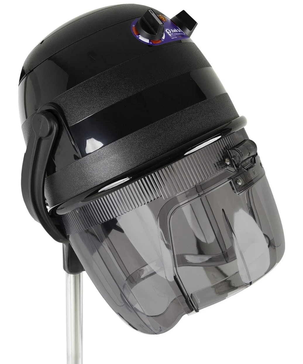 Kwik Dryer with Rolling Caster Base, 1100-Watt Salon Hair Dryer, Adjustable Height and Head, Flip Top Visor, Made in Italy, PIB-514 - Image 7