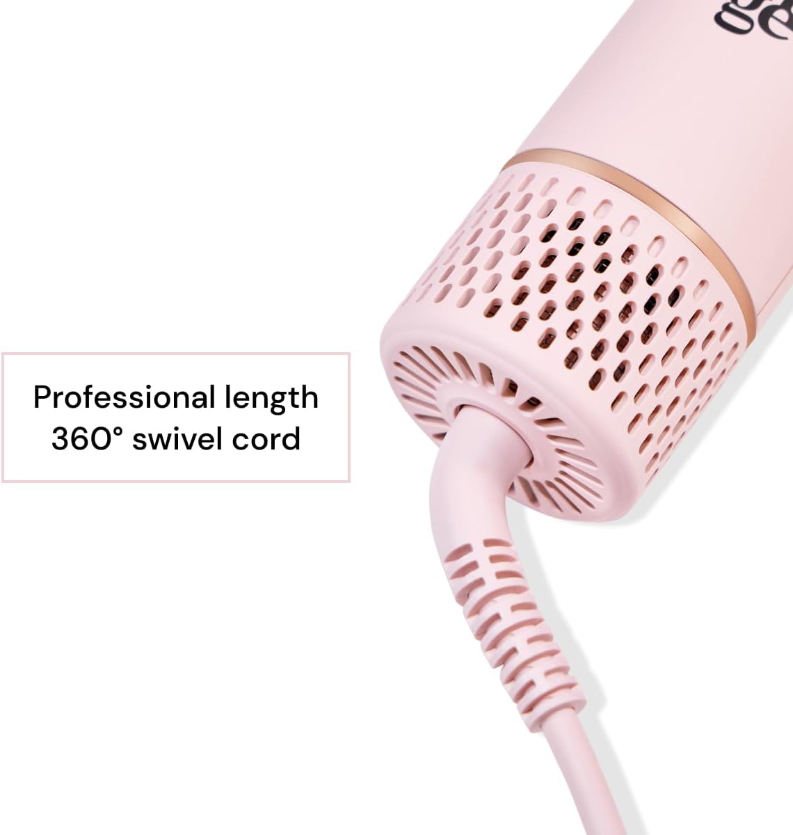L'ANGE HAIR AIRess 2-in-1 Straightening Blow Dryer Brush | Combines Hair Straightening and Blow Drying Power (Blush) - Image 5
