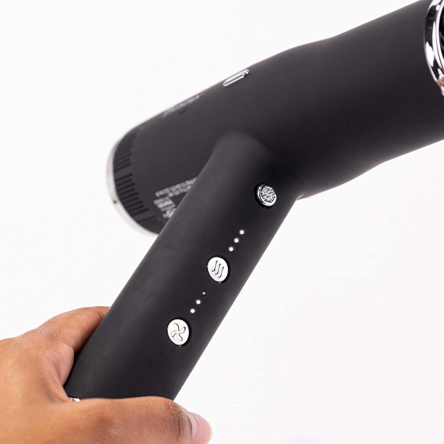 L'ANGE HAIR Le Styliste Luxury Hair Dryer | Quiet Brushless Blow Dryer with Diffuser | 1875 Watts for 4X Faster Drying | Hairdryer with 3 Heat & Speed Settings | Best Hair Dryers for Blowouts - Image 5