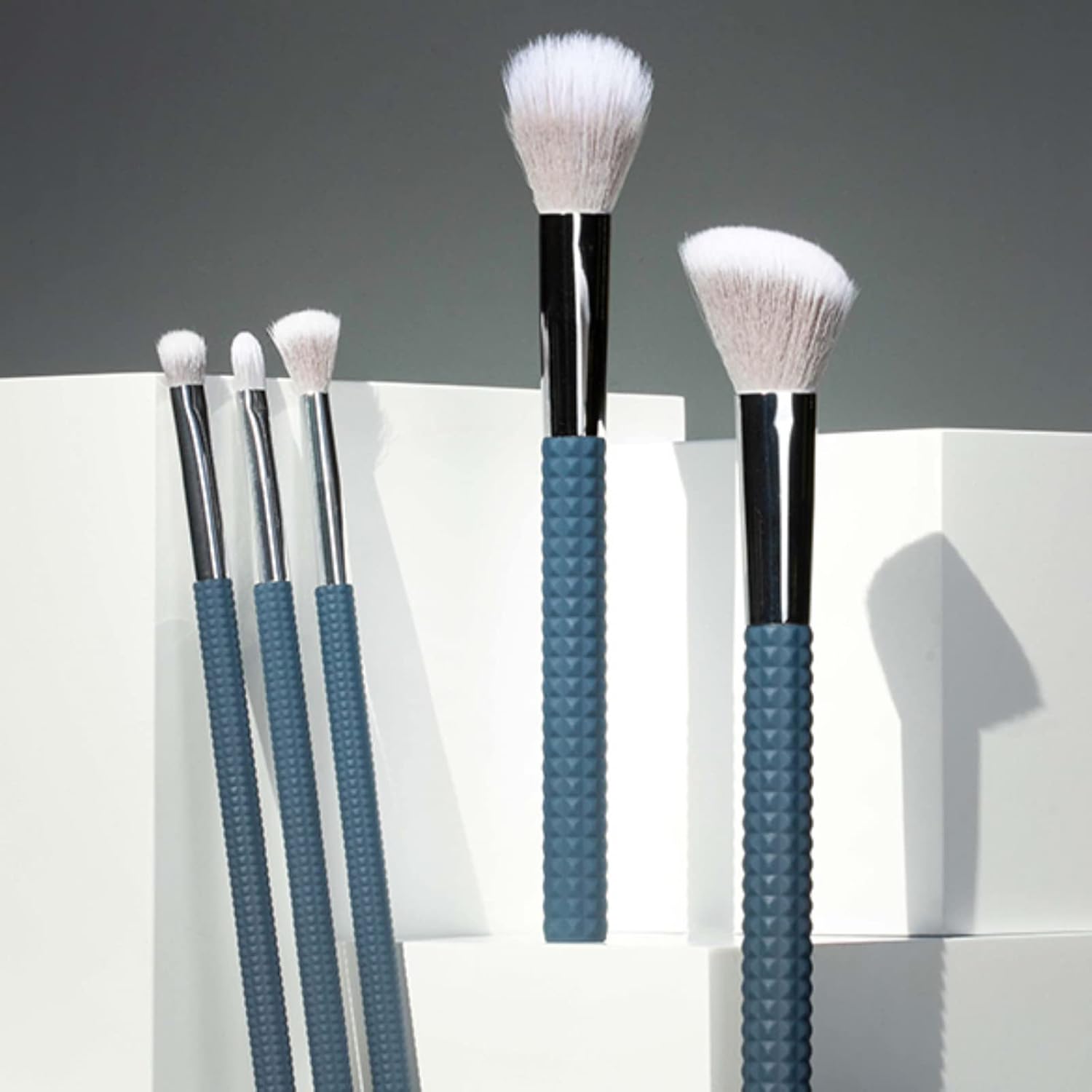 Laruce Beauty Makeup Brush Set – Set of 5 Premium Vegan Brushes for Full Face, Blush, Bronzer, Concealer, Eyeshadow, Contour, and Blend (5 pcs) - Image 6