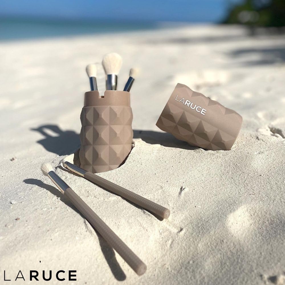 Laruce Beauty Makeup Brush Set – Set of 5 Premium Vegan Brushes for Full Face, Professional Makeup Brushes for Blush, Bronzer, Concealer, Eyeshadow, and Powder (5 pcs) - Image 6