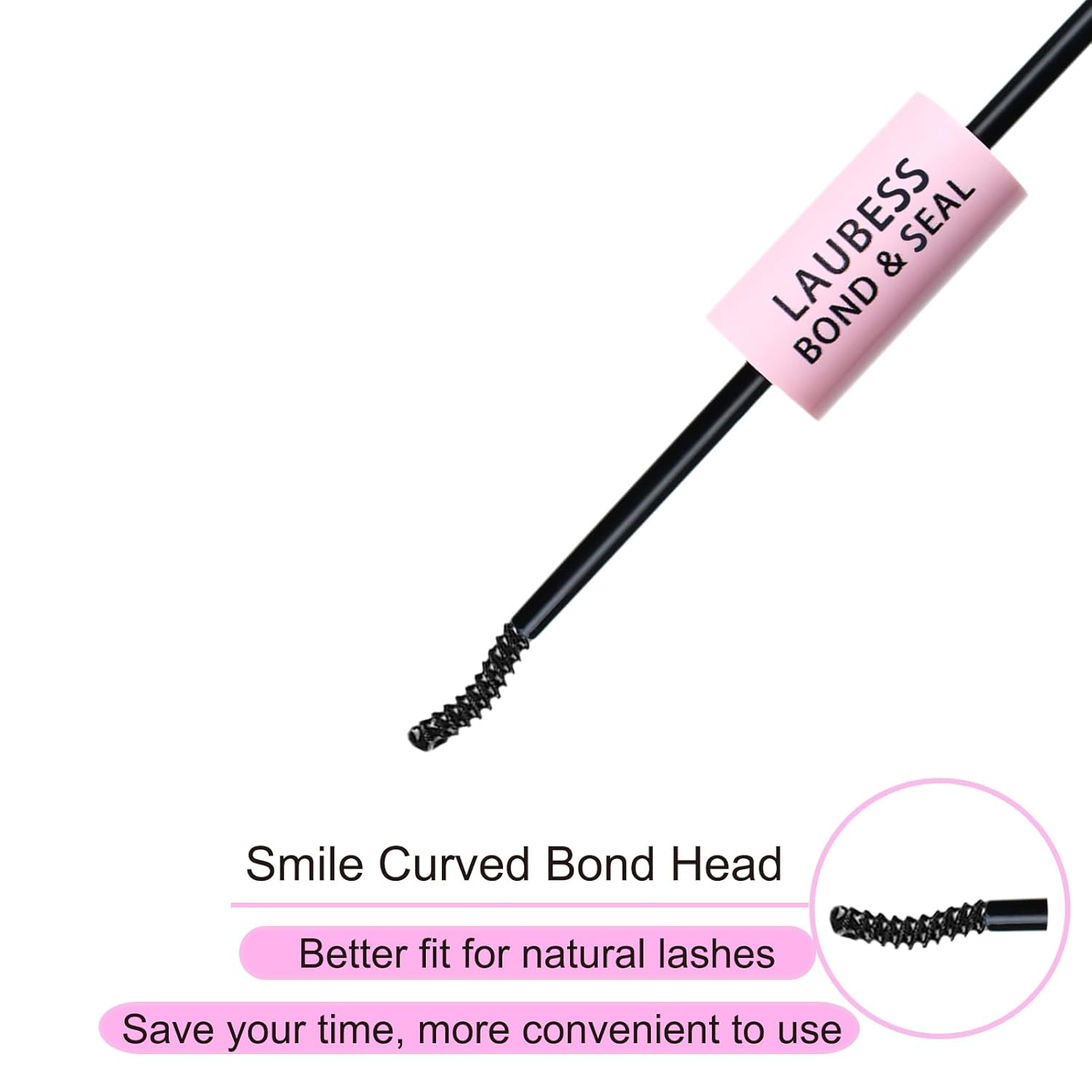 Lash Bond and Seal Mascara for Long Lasting Waterproof Eyelash Extensions - 5ml+5ml - Image 5