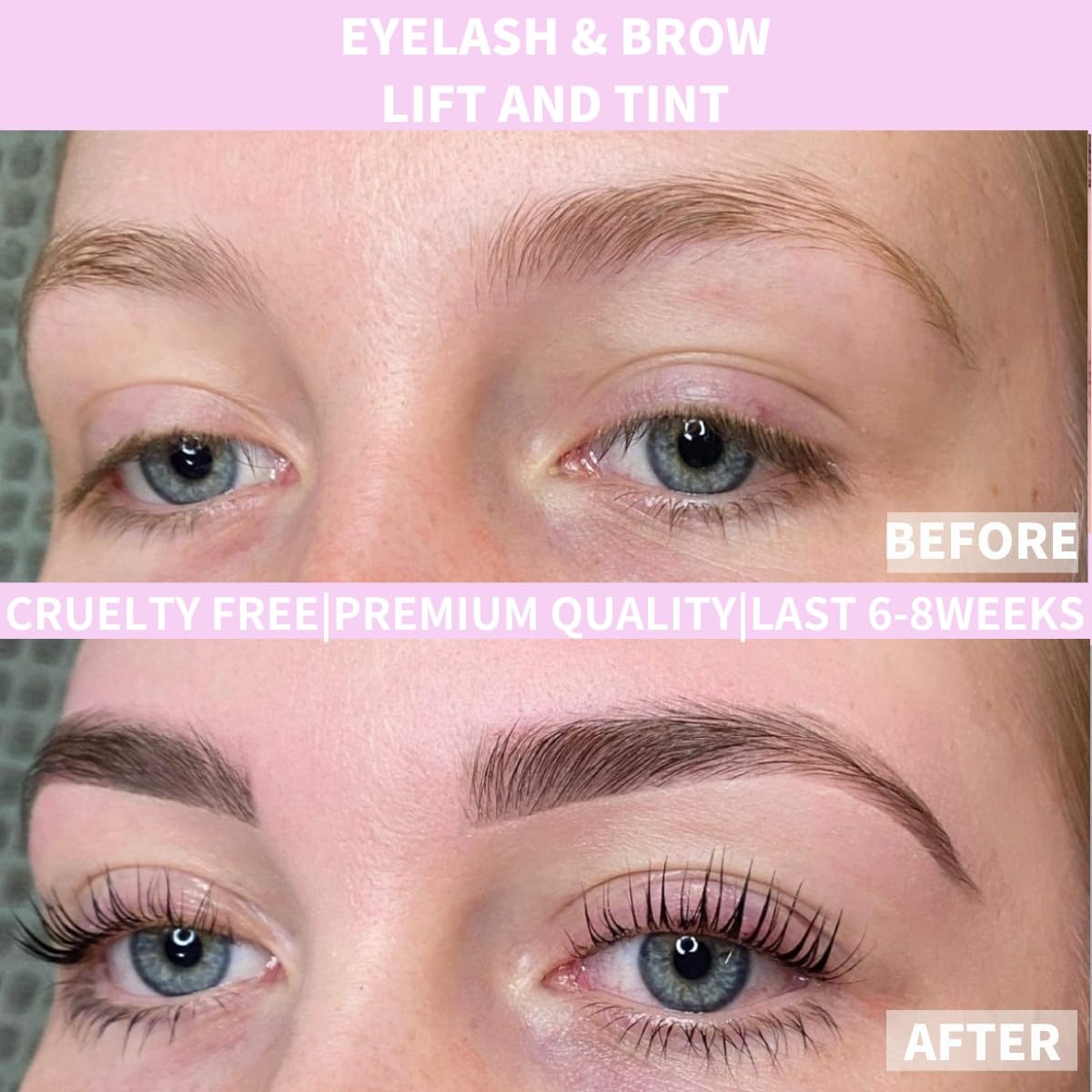 Black Lash Lift and Brow Lamination Kit 4-in-1 Professional Solutions for Home Use 6-8 Weeks Lasting - Image 3