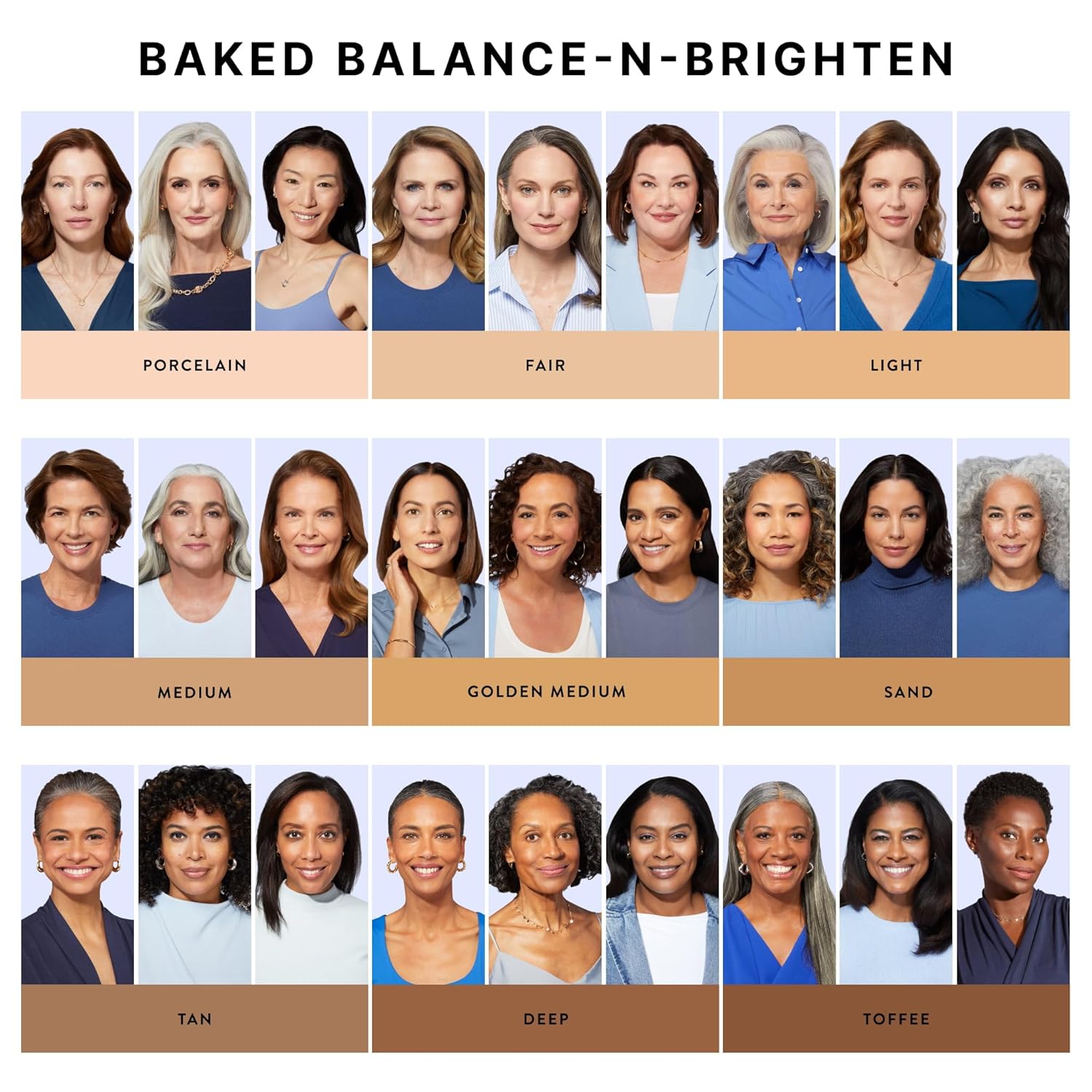 LAURA GELLER NEW YORK Award-Winning Baked Balance-n-Brighten Color Correcting Powder Foundation - Deep - Buildable Light to Medium Coverage - Demi-Matte Natural Finish - Image 9