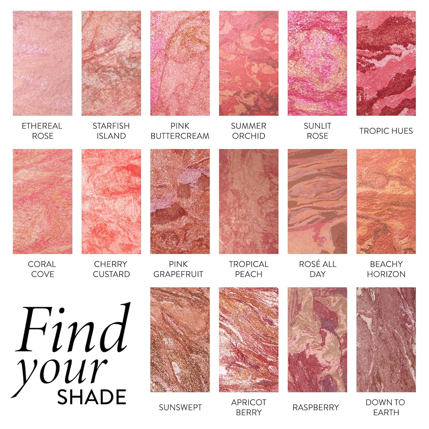 LAURA GELLER NEW YORK Baked Blush-n-Brighten Marbleized Blush for Cheeks - Ethereal Rose - Natural Finish - Buildable Color - Image 5