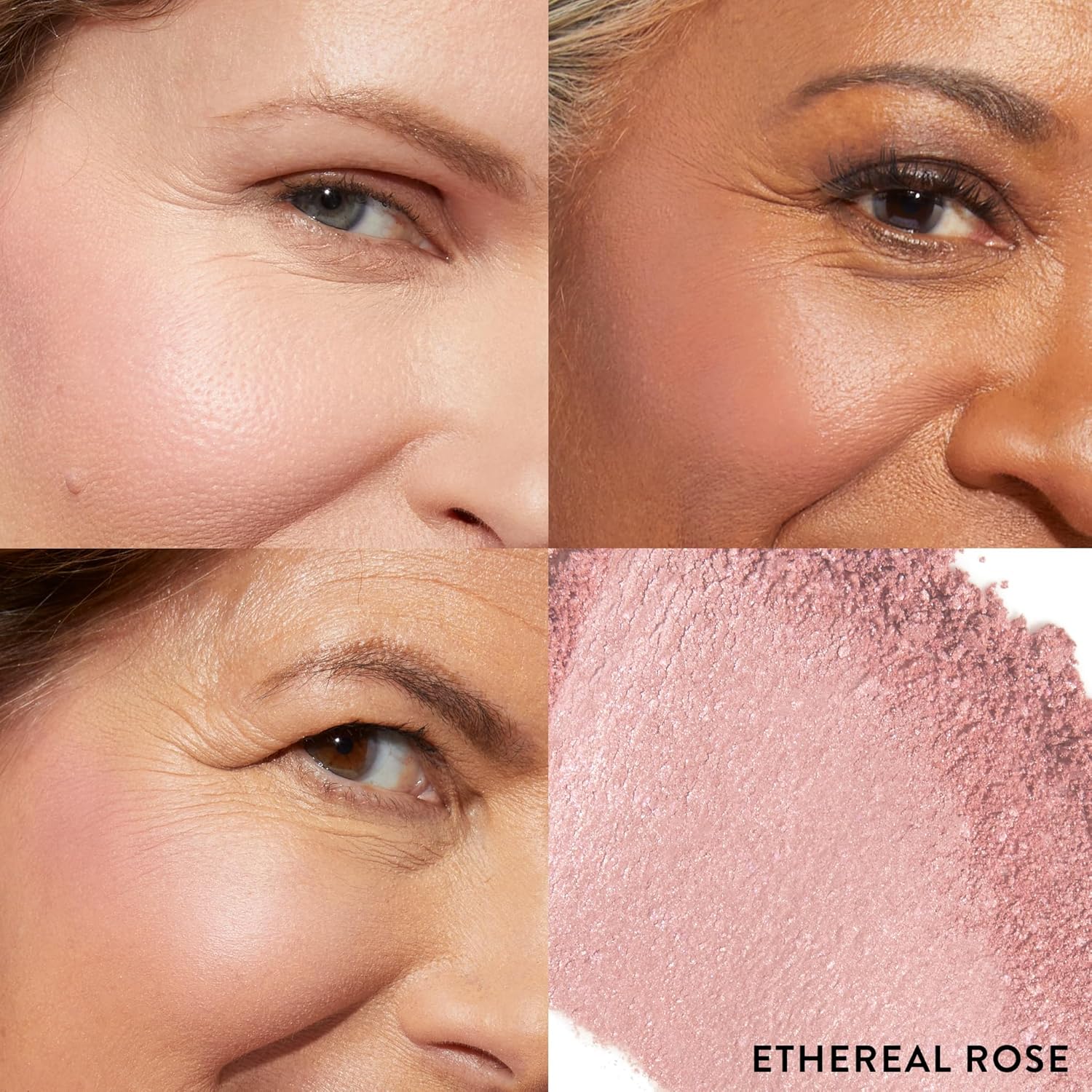 LAURA GELLER NEW YORK Baked Blush-n-Brighten Marbleized Blush for Cheeks - Ethereal Rose - Natural Finish - Buildable Color - Image 2