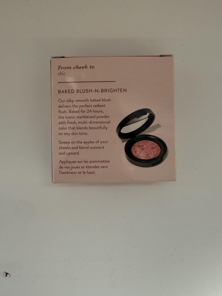 LAURA GELLER NEW YORK Baked Blush-n-Brighten Marbleized Blush for Cheeks - Ethereal Rose - Natural Finish - Buildable Color - Image 8