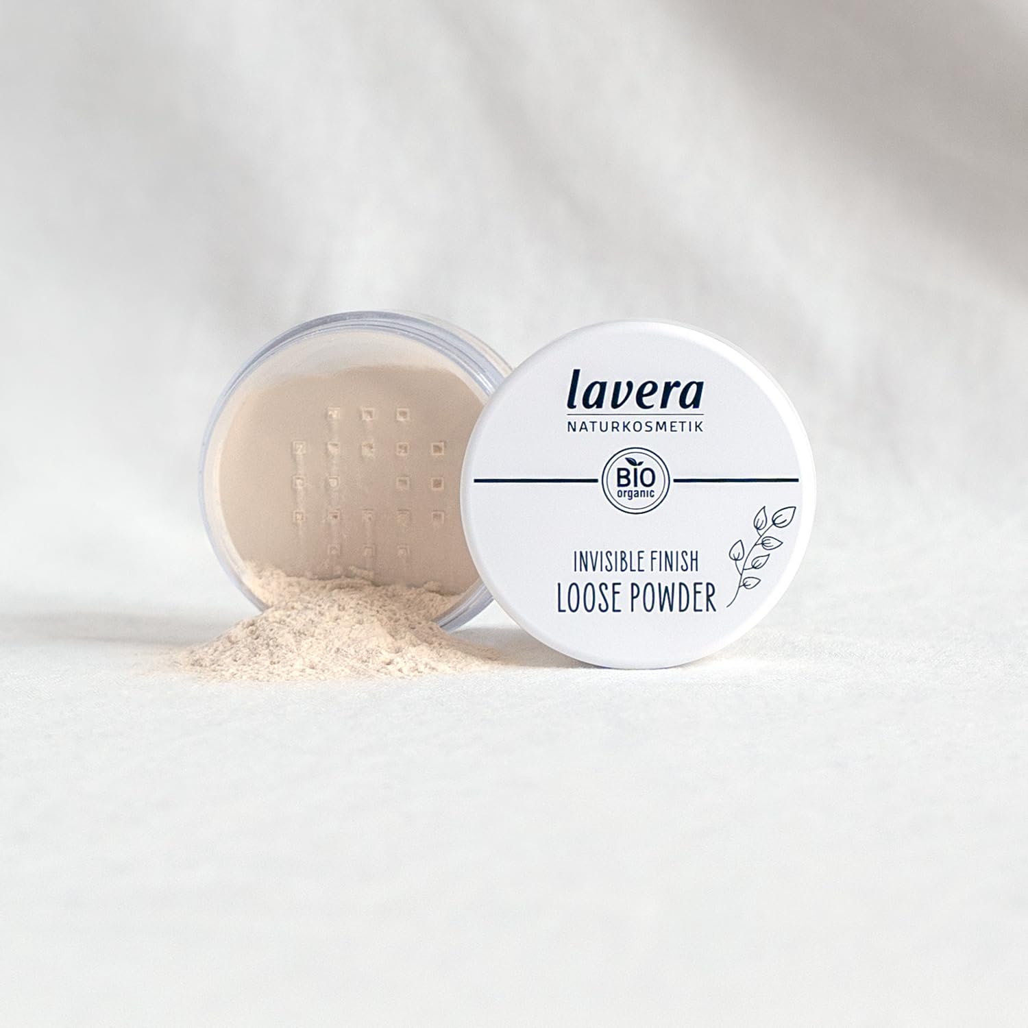 lavera Invisible Finish Loose Powder - Long Lasting Setting Powder - Sets Make Up & Provides Matte Finish - Transparent Face Powder - PETA Certified - Vegan - Made in Germany - 0.4 Oz - Image 4