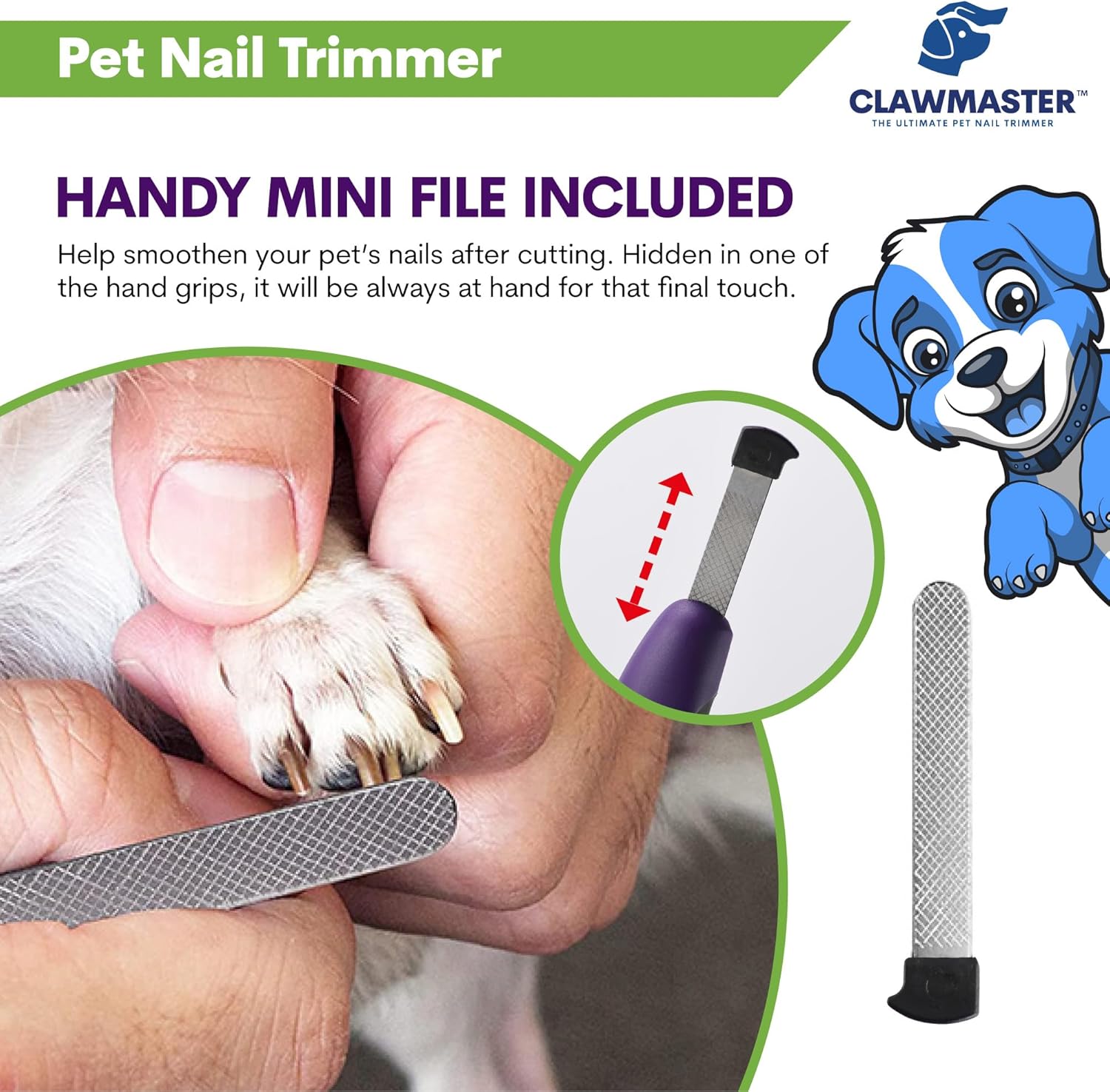 LED Pet Nail Clippers – Illuminated Dog & Cat Claw Trimmer with 3.5mm Stainless Steel Blade, Safety Guard & Built-in Light for Safe, Easy Grooming - Image 4