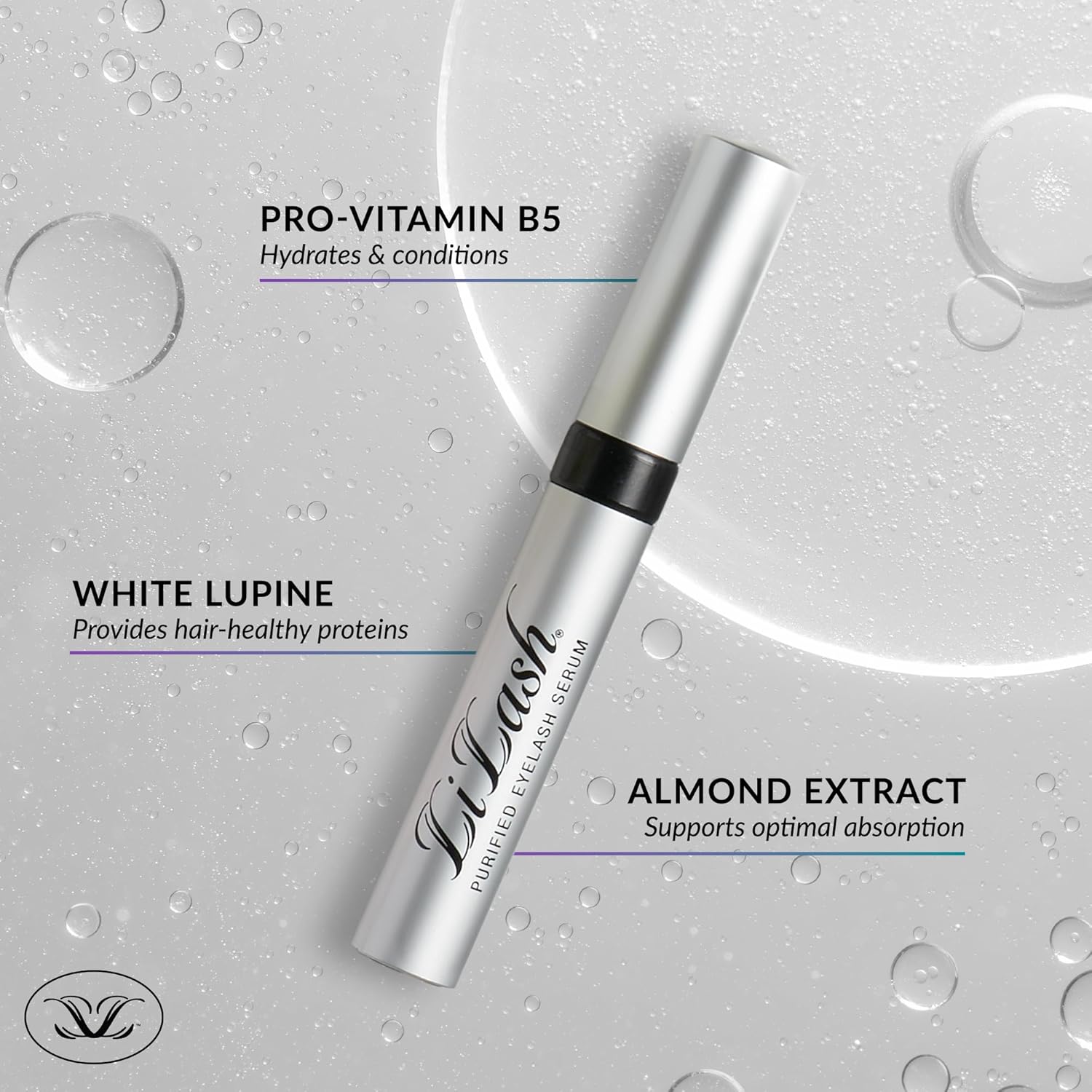LiLash Purified Eyelash Physician-Formulated Serum XL for Fuller & Longer Looking Eyelashes | Natural Eyelash Enhancer Safe for Sensitive Eyes & Contact Lens Wearers | 6-Month Supply (4mL) - Image 4