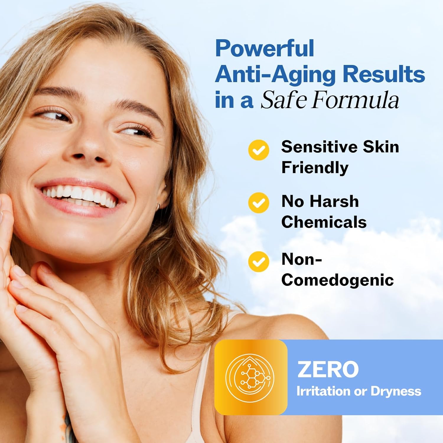 LilyAna Naturals Retinol Cream - Anti-Aging Moisturizer for Face & Neck, Made in USA, Wrinkle Reduction - 1.7oz, 2 Pack - Image 6