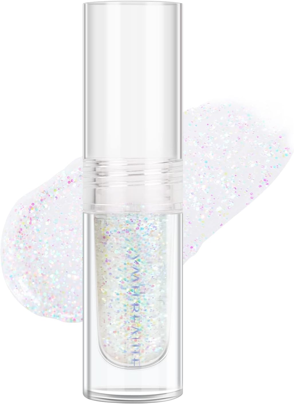 Liquid Glitter Eyeshadow, Pigmented, Long Lasting, Quick Drying, Easy to Apply, Loose Glitter Glue for Eye Crystals Makeup (Transparent Flashing Colorful Sequins 01) - Image 3