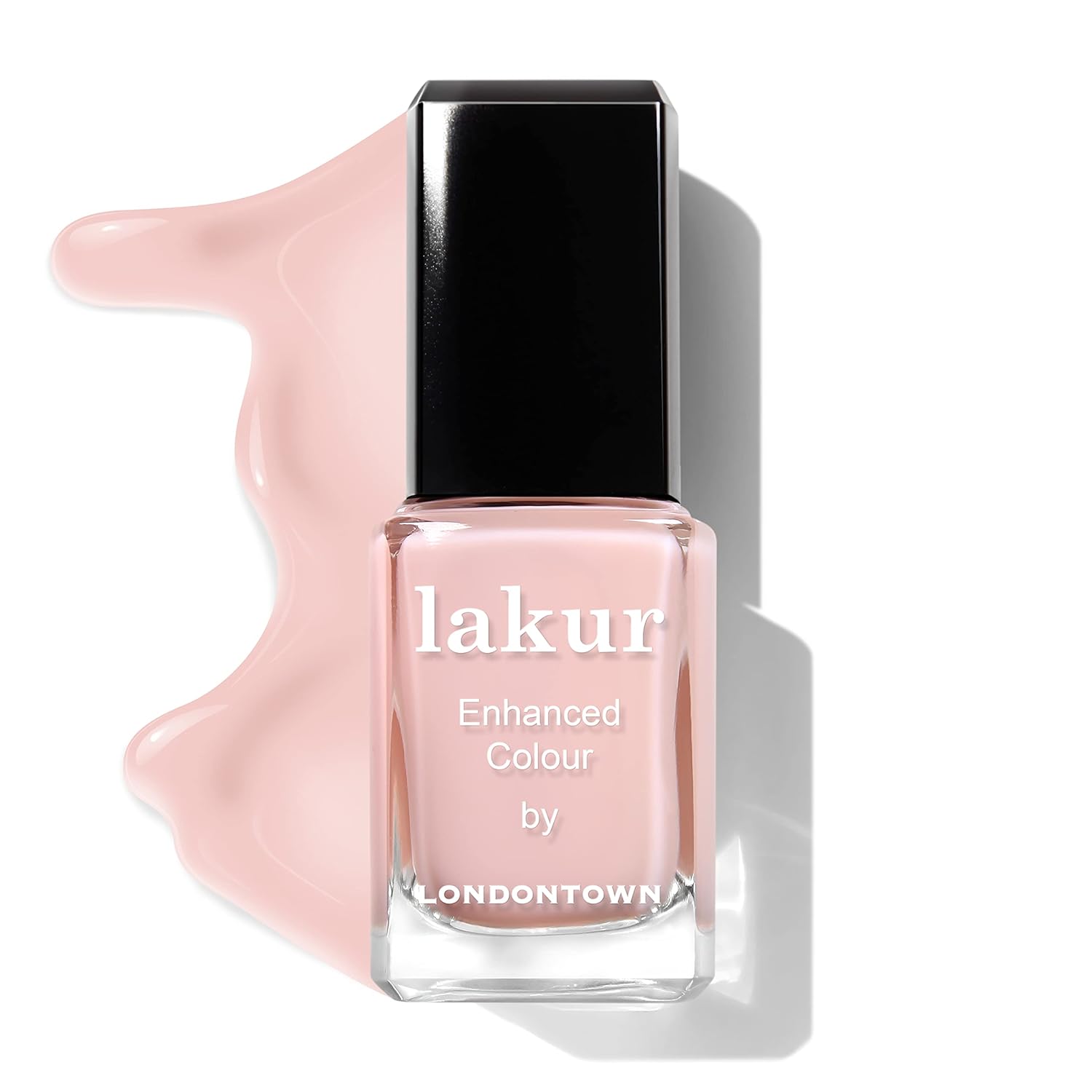 LONDONTOWN Lakur Nail Polish Invisible Crown Sheer Pink - Image 6
