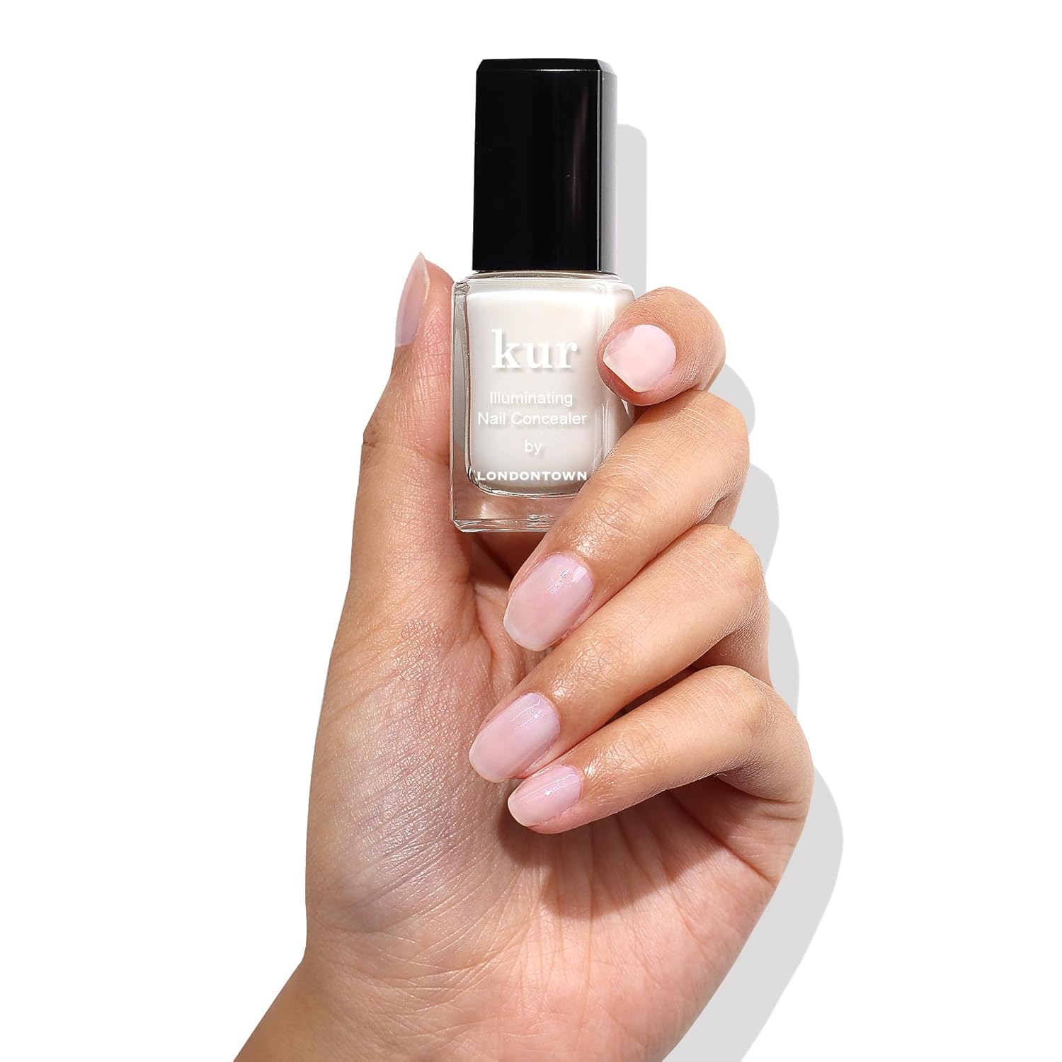 LONDONTOWN Perfect In A Pinch - Original White Nail Concealer and Accelerating Drying Oil Nail Polish Manicure Set, .40fl oz - Image 4