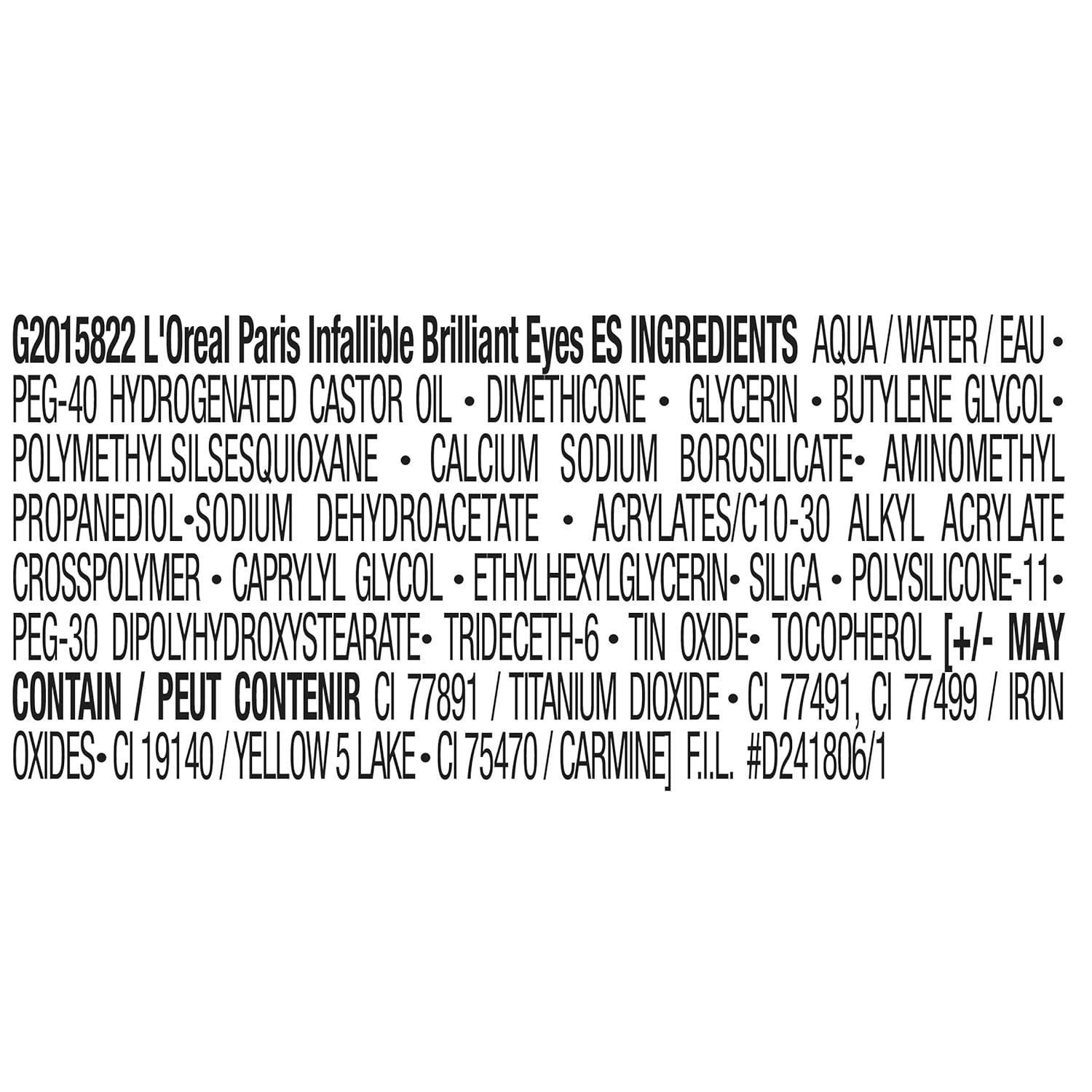 L'Oreal Paris Brilliant Eyes Shimmer Liquid Eye Shadow, Longwearing Lasting Shimmer, Crease Resistant, Flake-Proof, Precision Applicator, Quick Dry, Non-Greasy, Bronze Light, 0.1 oz. - Image 5