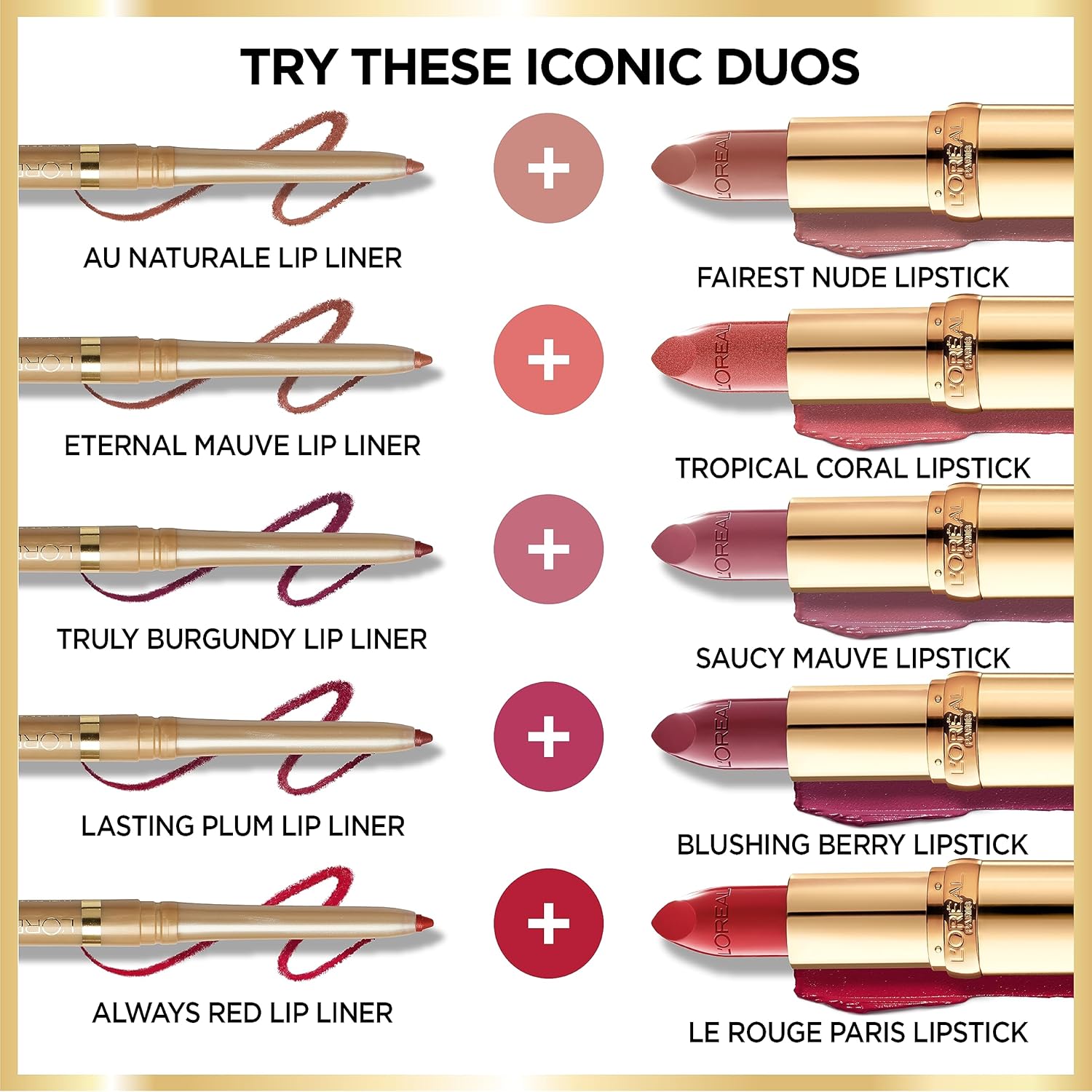 L’Oréal Paris Colour Riche Original Creamy, Hydrating Satin Lipstick with Argan Oil and Vitamin E, Saucy Mauve , 1 Count - Image 6