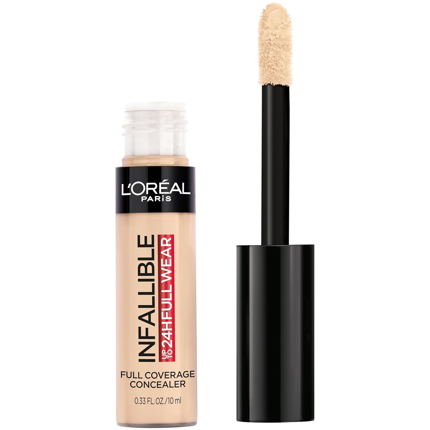 L'Oreal Paris Makeup Infallible Full Wear Waterproof Matte Concealer, Full Coverage, Fawn, 0.33 fl. oz.