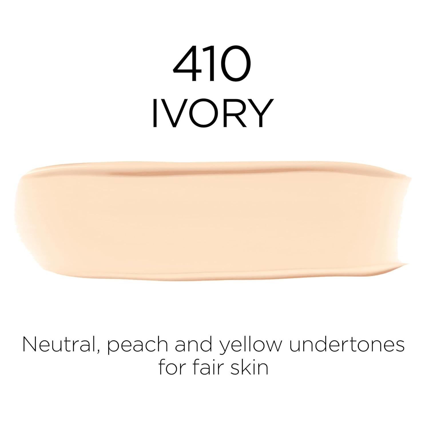 L'Oreal Paris Makeup Infallible Up to 32 Hour Fresh Wear Lightweight Foundation, 410 Ivory, 1 Fl Oz, Packaging May Vary - Image 7