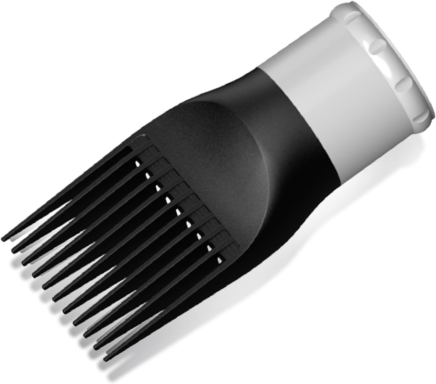 LURA Blow Dryer Comb Attachment,Blow Dryer Attachment for Hair Dryer Nozzles from 1.7 to 2.1,Hair Dryer Comb Attachment for Black Hair,Hair Straightening Pic Attachment - Image 8