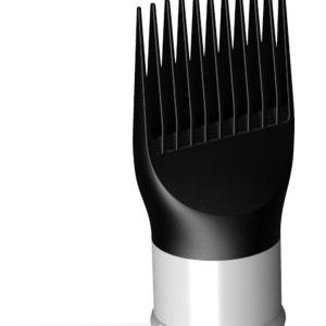 LURA Blow Dryer Comb Attachment,Blow Dryer Attachment for Hair Dryer Nozzles from 1.7 to 2.1,Hair Dryer Comb Attachment for Black Hair,Hair Straightening Pic Attachment