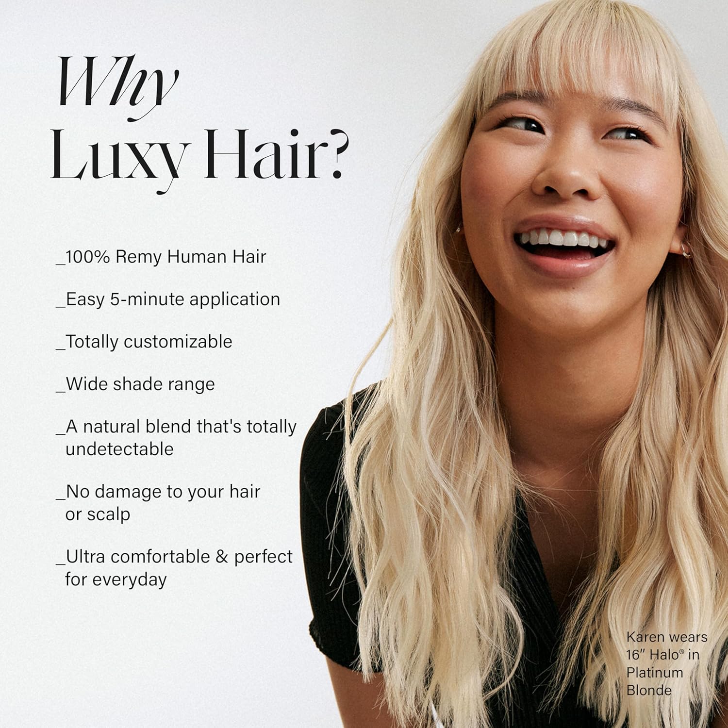 Luxy 100% Remy Human Hair, Clip-In Ponytail Extension, One-Piece Wrap & Secure Prongs - Natural Looking Volume & Length for All Hair Types 120 grams 20" Dirty Blonde Ponytail - Image 7