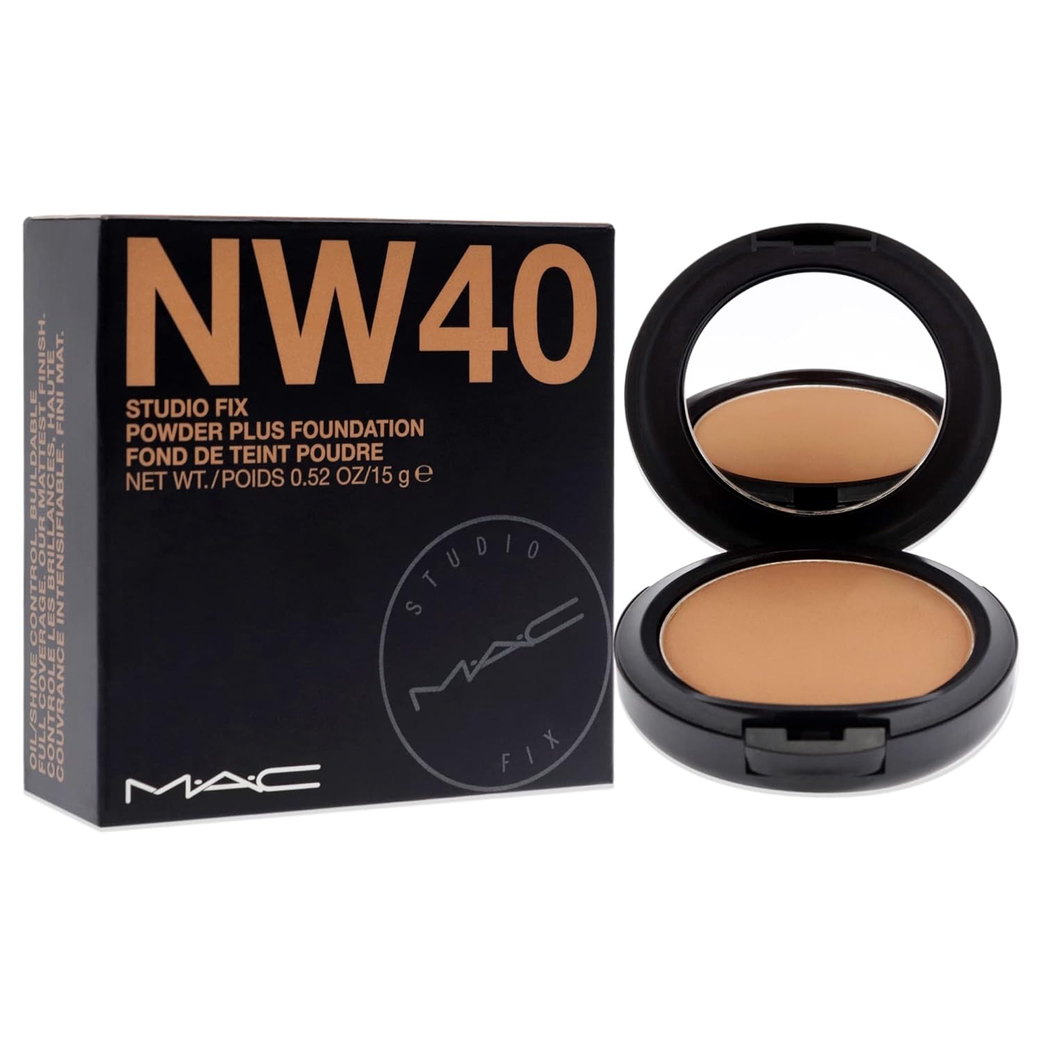 Mac Studio Fix Powder Plus Foundation Nw40 15gm/0.52 Oz - Image 3