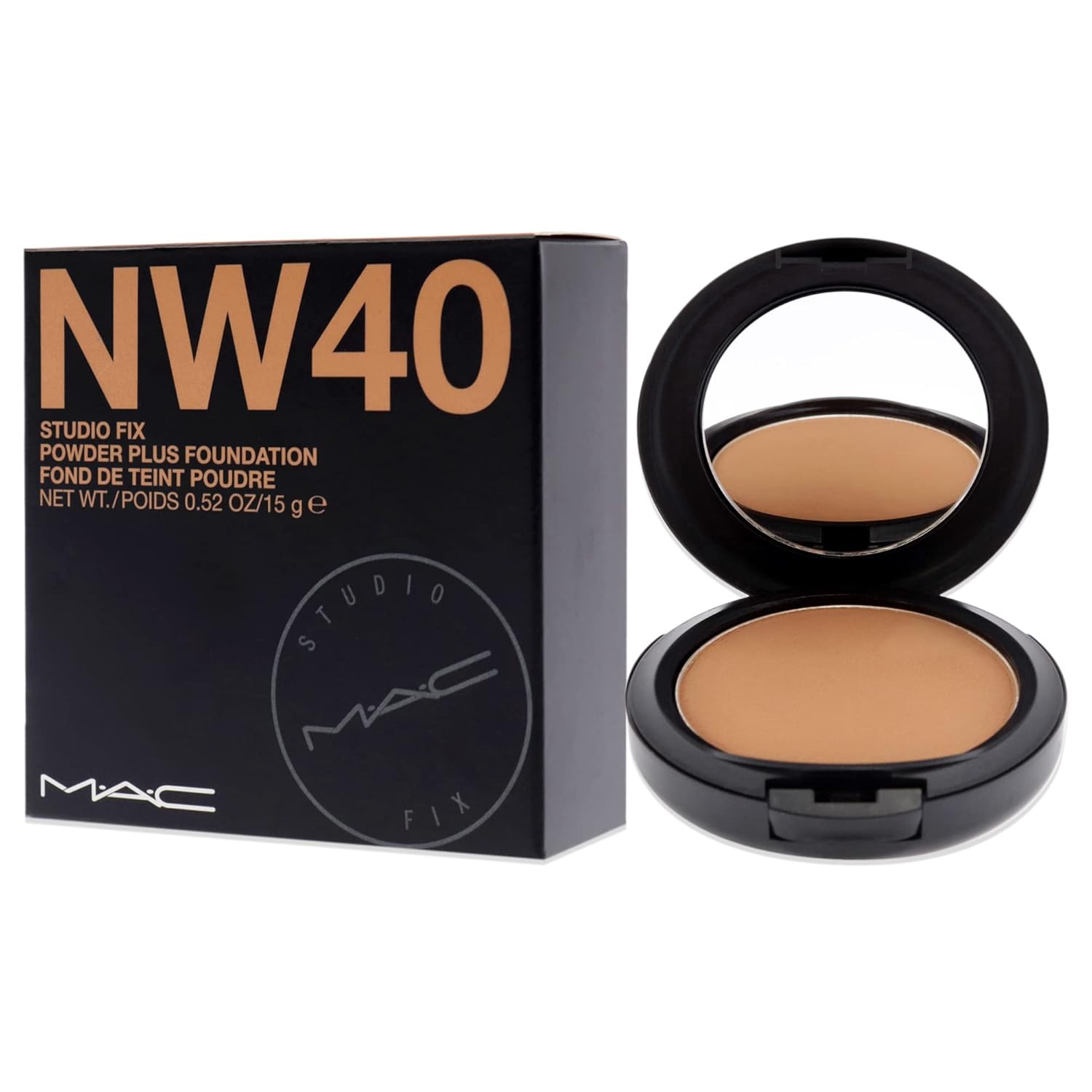 Mac Studio Fix Powder Plus Foundation Nw40 15gm/0.52 Oz - Image 5