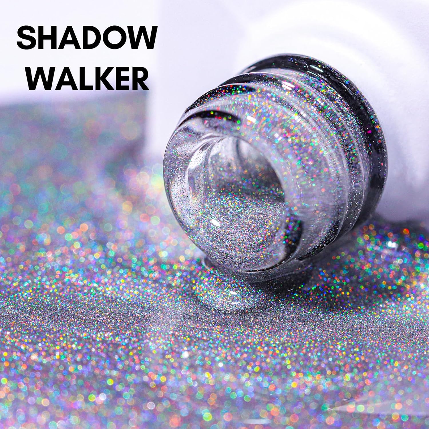 Makartt Rainbow Cat Eye Gel Nail Polish 10ml, Universal 9D Holographic Sparkly Glitter Soak Off UV/LED Manicure with Magnet Stick for Nail Art Designs - Image 3