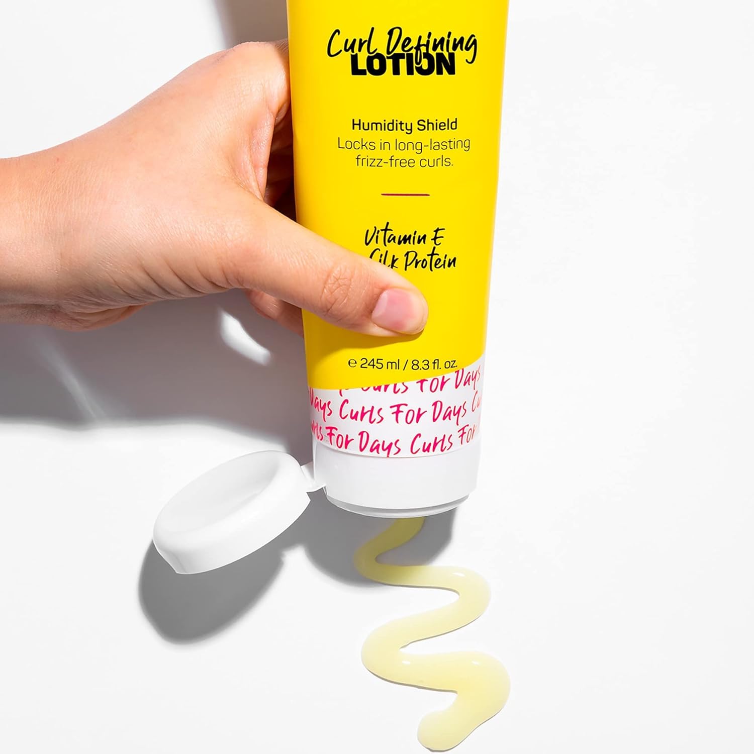 Marc Anthony Curl Defining & Enhancing Lotion, Strictly Curls - Moisturizing Detangler with Vitamin E & Silk Protein for Long-Lasting Frizz-Free - Bounce & Shine For Wavy, Dry or Damaged Hair - Image 8