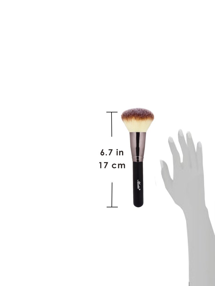 Matto Powder Mineral Brush - Makeup Brush for Large Coverage Mineral Powder Foundation Blending Buffing 1 Piece - Image 3
