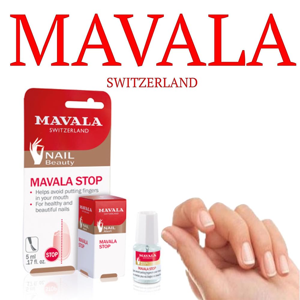 Mavala Stop Nail Biting Treatment 0.17 oz for Kids Ages 3 and Up Bitter Taste Polish - Image 2