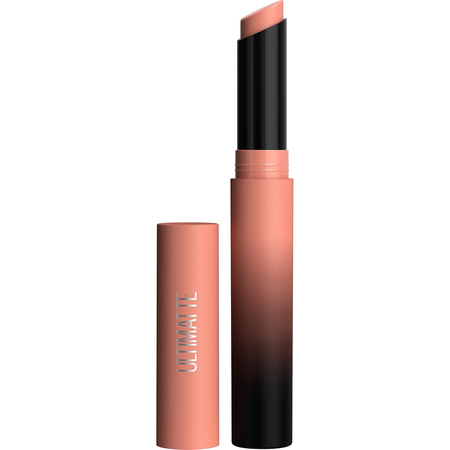 Maybelline Color Sensational Ultimatte Matte Lipstick, Non-Drying, Intense Color Pigment, More Blonde, Sandy Nude, 1 Count