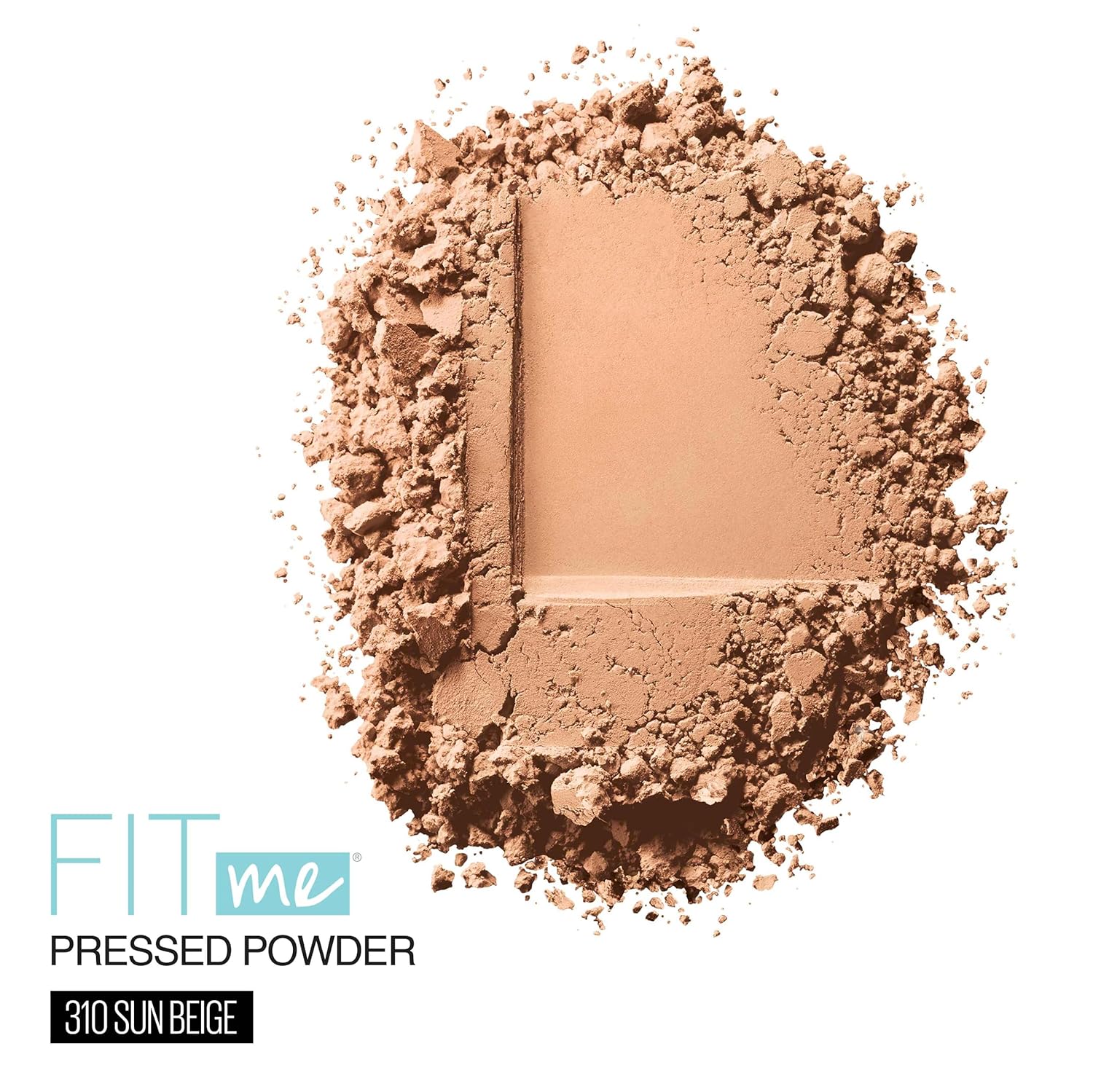Maybelline Fit Me Matte + Poreless Pressed Face Powder Makeup & Setting Powder, Sun Beige, 1 Count - Image 7