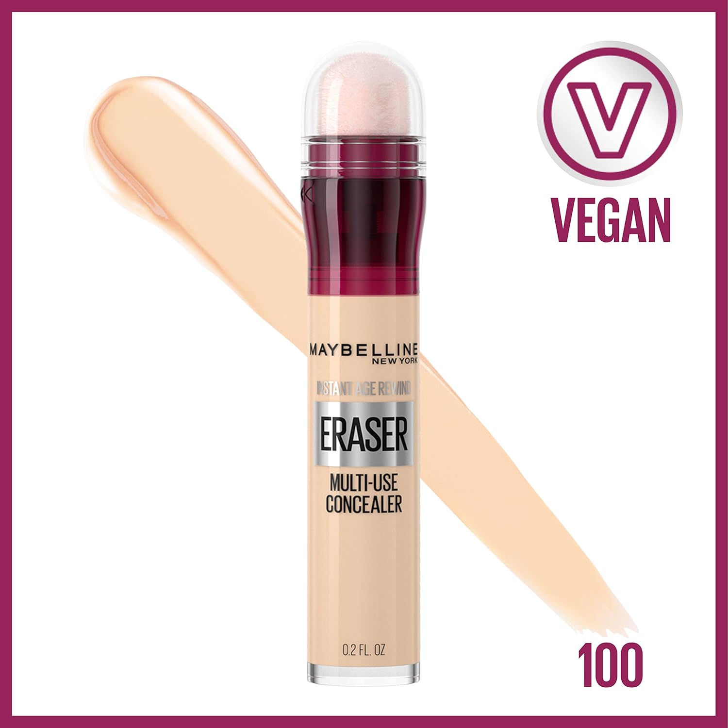 Maybelline Instant Age Rewind Eraser Dark Circles Treatment Multi-Use Concealer, 100, 1 Count (Packaging May Vary) & Instant Age Rewind Eraser Dark Circles Treatment Multi-Use Concealer, 110, 1 Count - Image 6